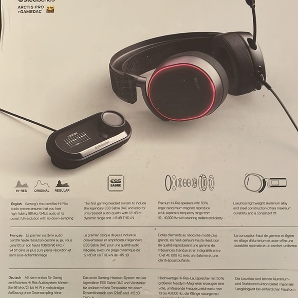 Steelseries Arctis Pro + Gsmedec - Picture 7 of 8